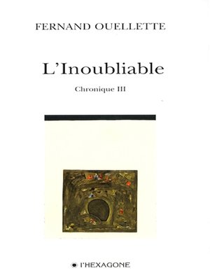 cover image of L'inoubliable